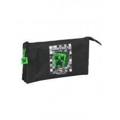 Safta Portatodo Triple Minecraft