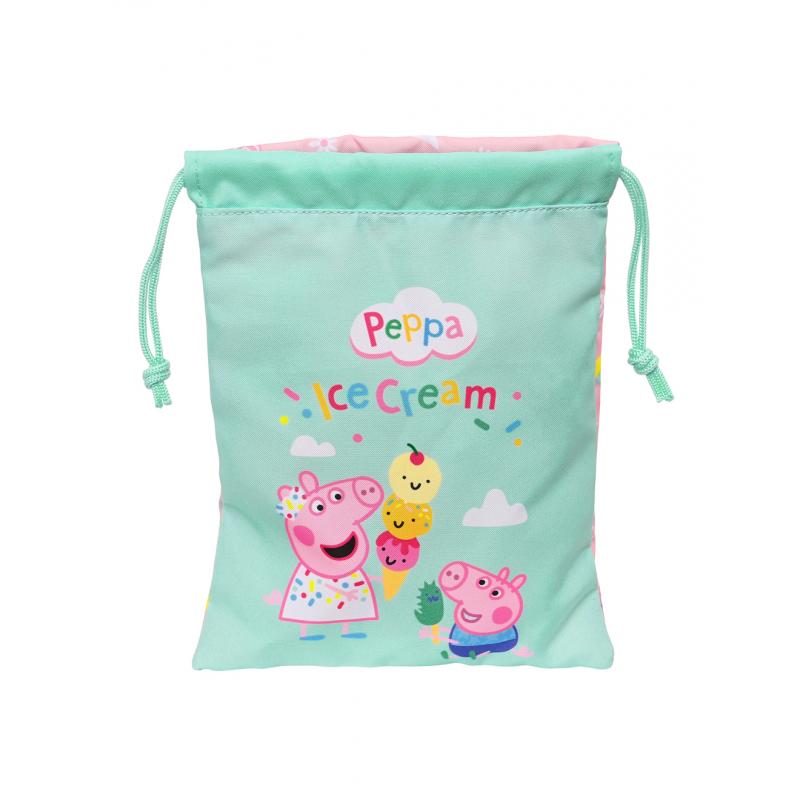 Safta Saquito Merienda Peppa Pig 