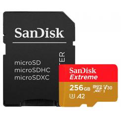 SanDisk Extreme PLUS 256 GB MicroSDXC Clase 10