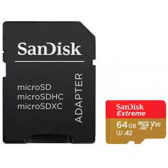 SanDisk Extreme PLUS 64 GB MicroSDXC Clase 10