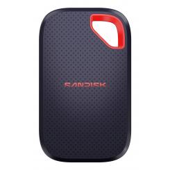SanDisk Extreme Portable SSD (V3) 2 TB USB Tipo C USB 3.2 Gen 2x2 Rojo, Azul