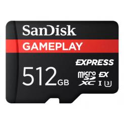 SanDisk GamePlay Express microSD 512GB UHS-I Clase 10