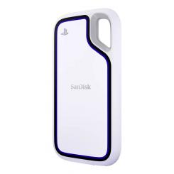 SanDisk SDSSDE62P-2T00-G25 unidad externa de estado sólido 2 TB USB Tipo C 3.2 Gen 2 (3.1 Gen 2) Blanco