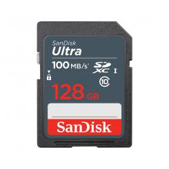 SanDisk Ultra 128GB SDXC Mem Card 100MB memoria flash UHS-I Clase 10