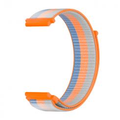 SaveFamily Correa Recambio Tela Rayas Naranja Compatible con los modelos SaveWatch + Senior Enjoy Superior