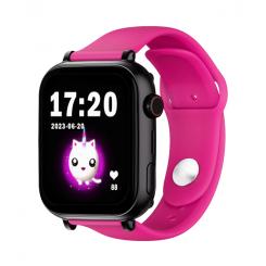 SaveFamily Save Family PLUS SmartWatch con GPS y llamada Negro Correa silicona Lollipop Fusia NO INCLUYE SIM