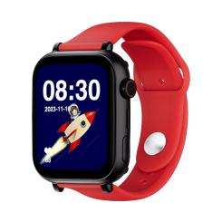 SaveFamily Save Family PLUS SmartWatch con GPS y llamada Negro Correa Silicona Roja NO INCLUYE SIM