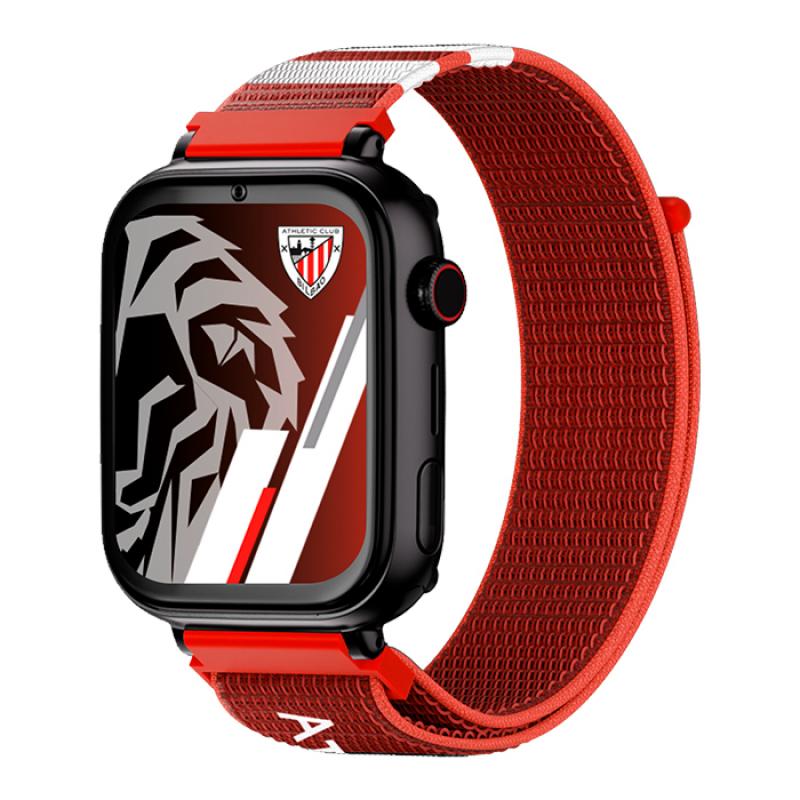 savefamily-save-family-plus-smartwatch-ed-athletic-club-bilbao-con-gps-y-llamada-negro-correa-tela-roja-no-incluye-sim