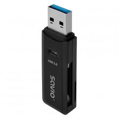 Savio AK-64 tarjeta y adaptador de interfaz USB 3.2 Gen 1 (3.1 Gen 1)
