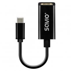 Savio AK-79 Adaptador gráfico USB Negro