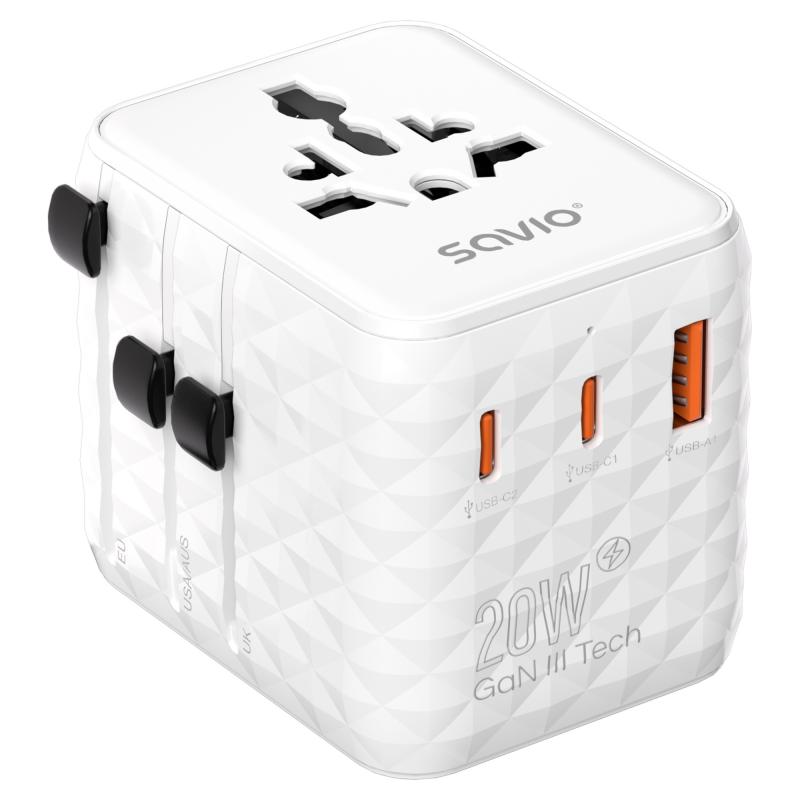 savio-ap-08-adaptador-e-inversor-de-corriente-20-w-blanco
