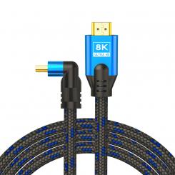 Savio CL-148 cable HDMI 3 m HDMI tipo A (Estándar) Negro, Azul