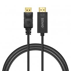 Savio CL-183 cable DisplayPort 1,5 m