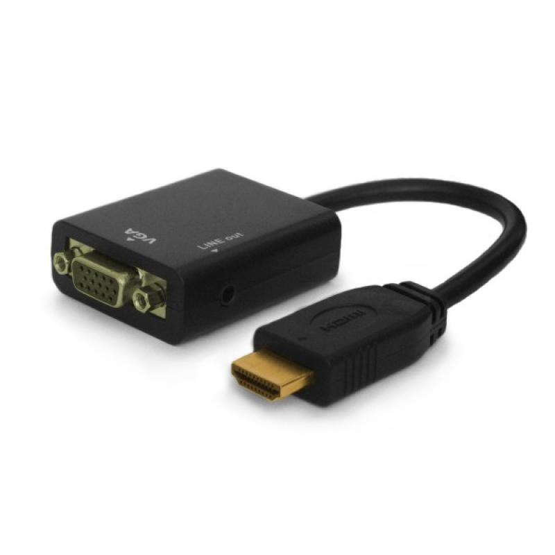 savio-cl-23-adaptador-de-cable-de-video-05-m-vga-d-sub-hdmi-tipo-a-estandar-negro