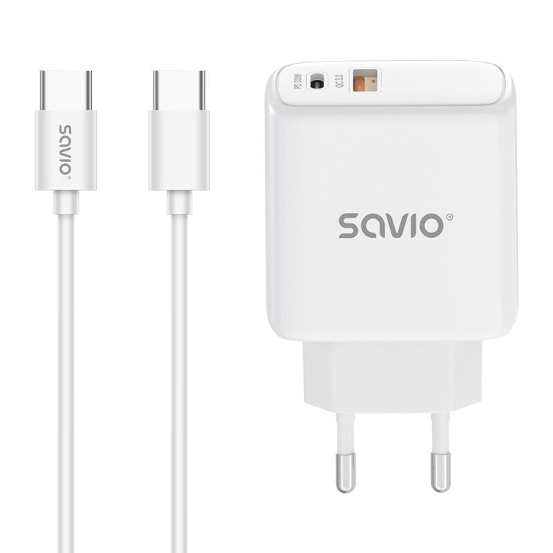 savio-la-10-cargador-de-dispositivo-movil-telefono-movil-telefono-universal-blanco-usb-carga-rapida