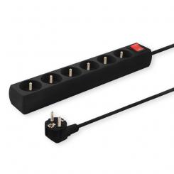 Savio LZ-02 Listwa zasilajca, 5 gniazd, 3m 5 salidas AC Tipo E 2500 W