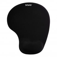 Savio MP-01B mouse pad black Negro