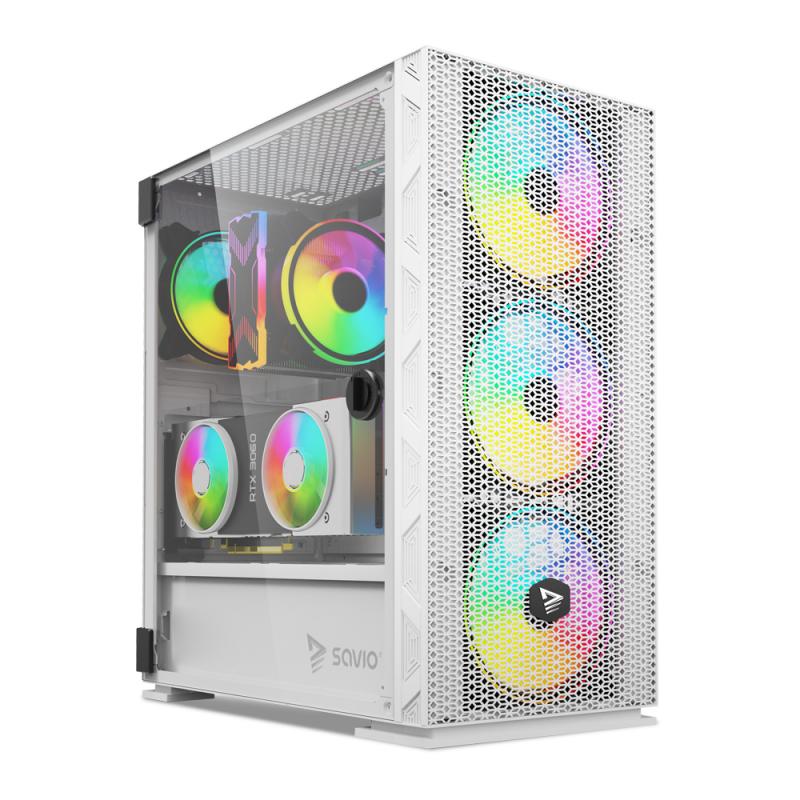 savio-raptor-white-x1-argb-glass-mesh-white-computer-case-midi-tower-blanco