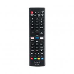 Savio RC-05 do TV LG mando a distancia IR inalámbrico TV, Universal Botones
