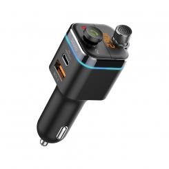 Savio TR-12 transmisor FM 87,6 - 107,9 MHz Bluetooth Negro