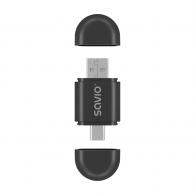 Savio TR-17 transmisor de audio inalámbrico USB 10 m Negro