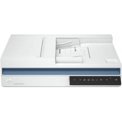 HP Scanjet Pro 3600 f1 Escáner de superficie plana y alimentador automático de documentos (ADF) 1200 x 1200 DPI A4 Blanco