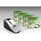 SCOTCH DISPENSADOR C60 NEGO/PLATA + 4 ROLLOS CINTA SCOTCH MAGIC 19X33M