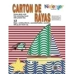 Scrapapel Cart. Impresa 24X32 Rayas
