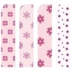 Scrapapel Cart. Impresa 24X32 Rosa-1 B/8
