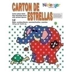Scrapapel Cart.Impresa 24X32 Estrella