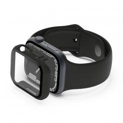 ScreenForce Protector de pantalla Negro, Transparente Policarbonato (PC), Vidrio templado