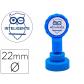 sello-artline-emoticono-inteligente-color-azul-22-mm-diametro