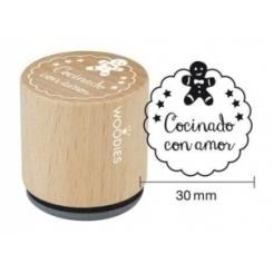 Sello COLOP Woodies Cocina Amor 2