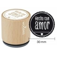 Sello COLOP Woodies Con Amor