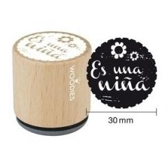 Sello COLOP Woodies Es Una Niña