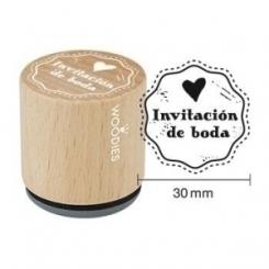 Sello COLOP Woodies Invitacion Boda 1