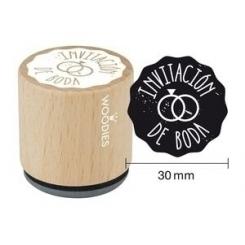 Sello COLOP Woodies Invitacion Boda 2