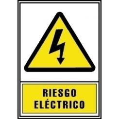 Señal Riesgo Electrico Amarillo