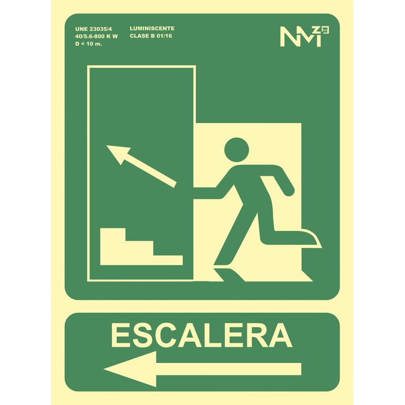 senal-seguridad-salida-emergencia-escalera-sube-izquierda-homologadas-224x300-mm-pvc-verde