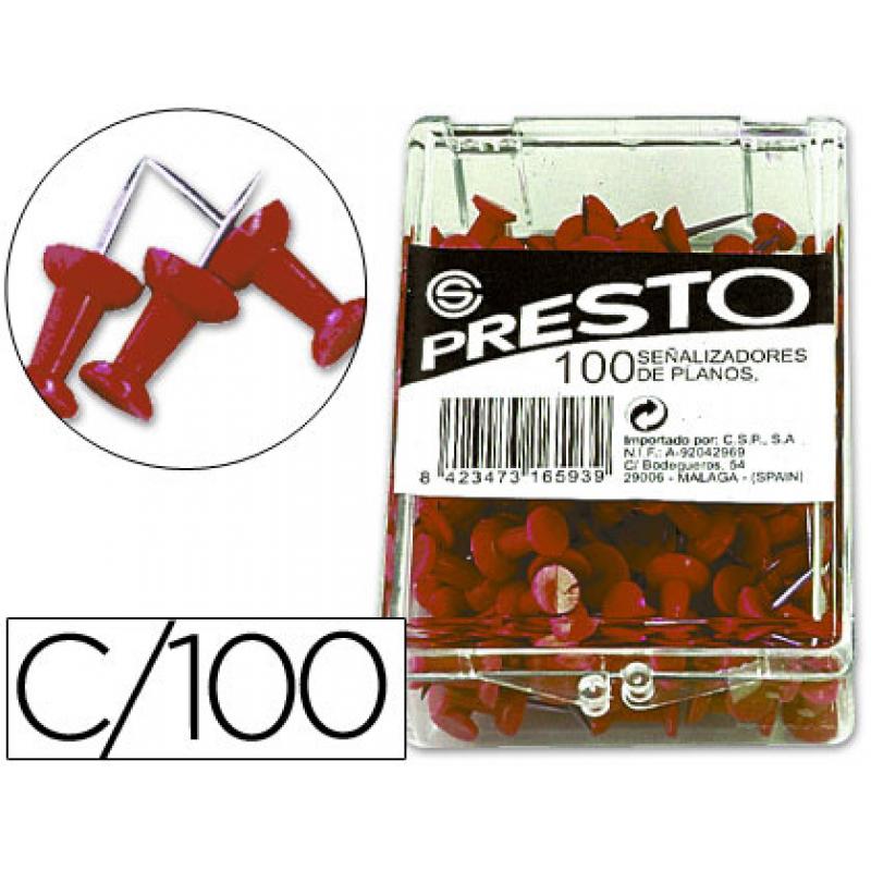 senalizador-de-planos-presto-rojo-caja-de-100-unidades