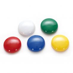 Imanes para pizarra blanca magética Makro 30mm / 5 Uds