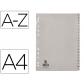 separador-alfabetico-q-connect-plastico-a-z-din-a4-multitaladro