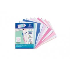 Separadores OXFORD PP 500 Micras A4 5P Pastel