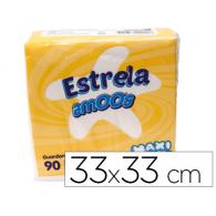 Servilleta Celulosa Amoos 33X33 cm 2 Capas Paquete De 100 Unidades