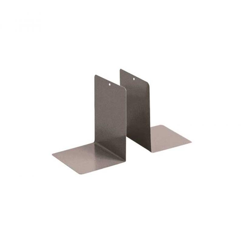 SET 2 SUJETALIBROS WESTCOTT METAL gris