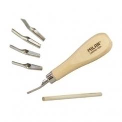 SET DE CARVADO CUTTER MILAN C/5