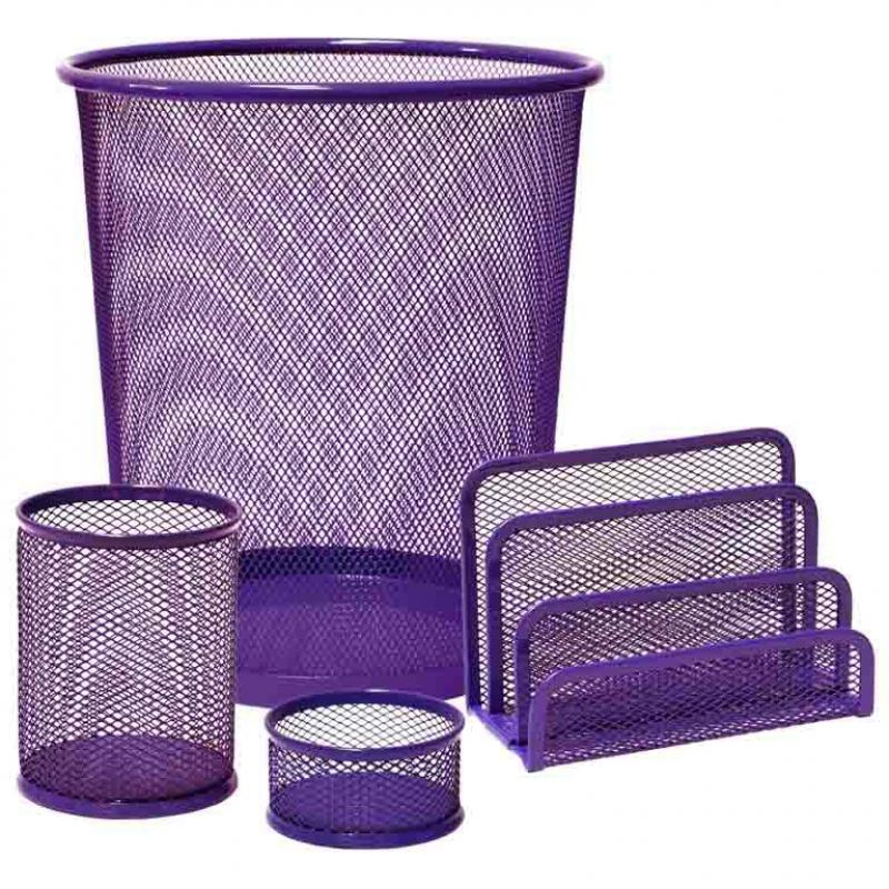 set-escritorio-plus-rejilla-morado-4pz