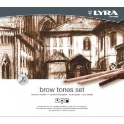 Set Lyra Rembrandt T. Marrones C/25