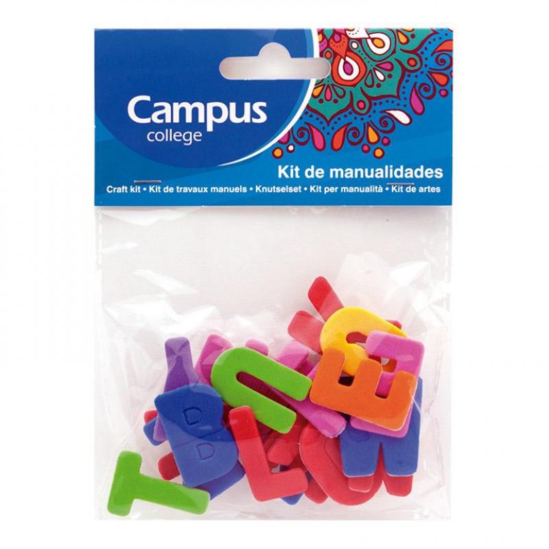 set-manualidades-campus-goma-eva-letras-20-uds