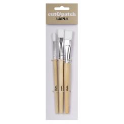 APLI Set Pinceles Cut&Patch 3U.